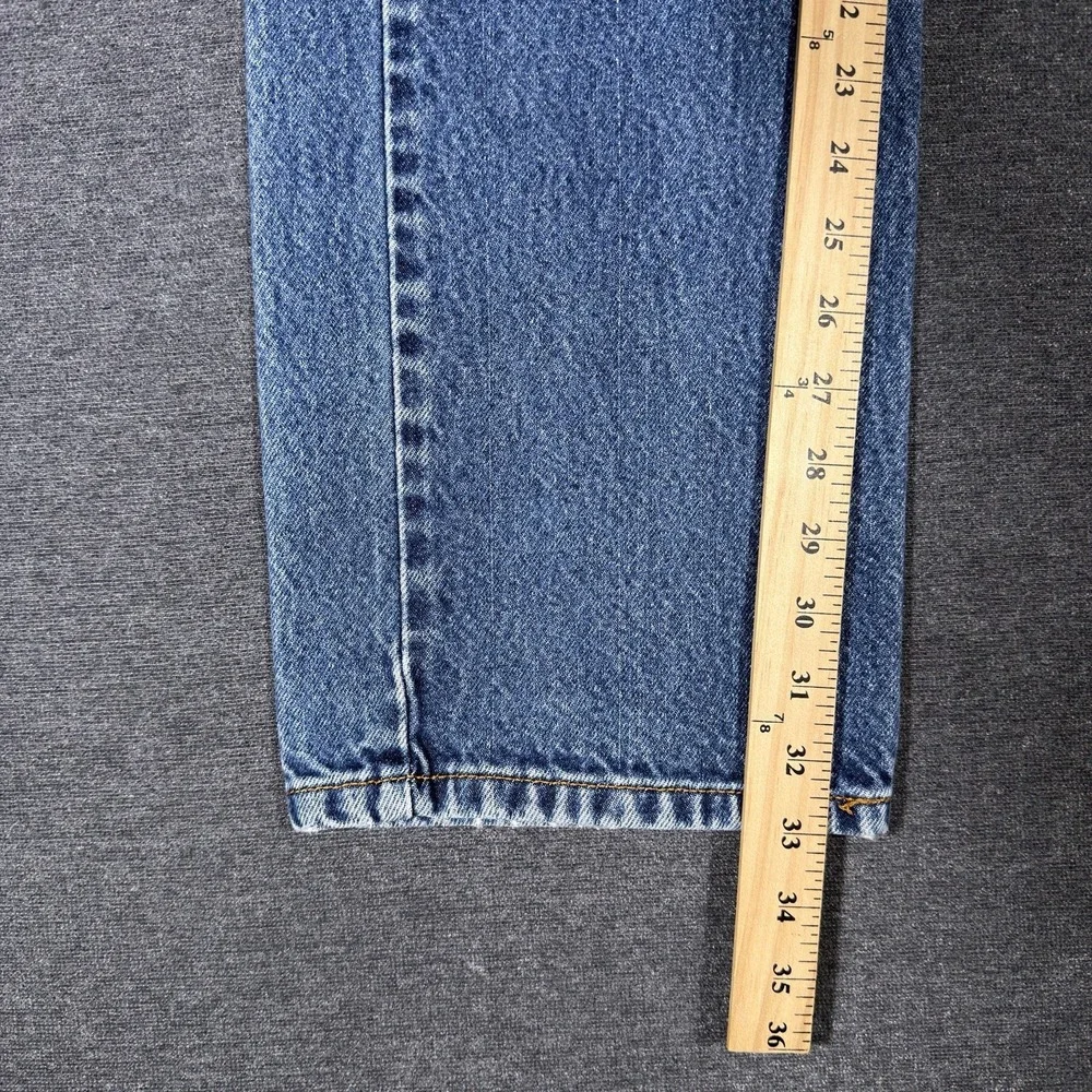 Vintage Levis Jeans Mens 34x33 Blue 505 Straight Denim Faded Workwear Y2K Grunge